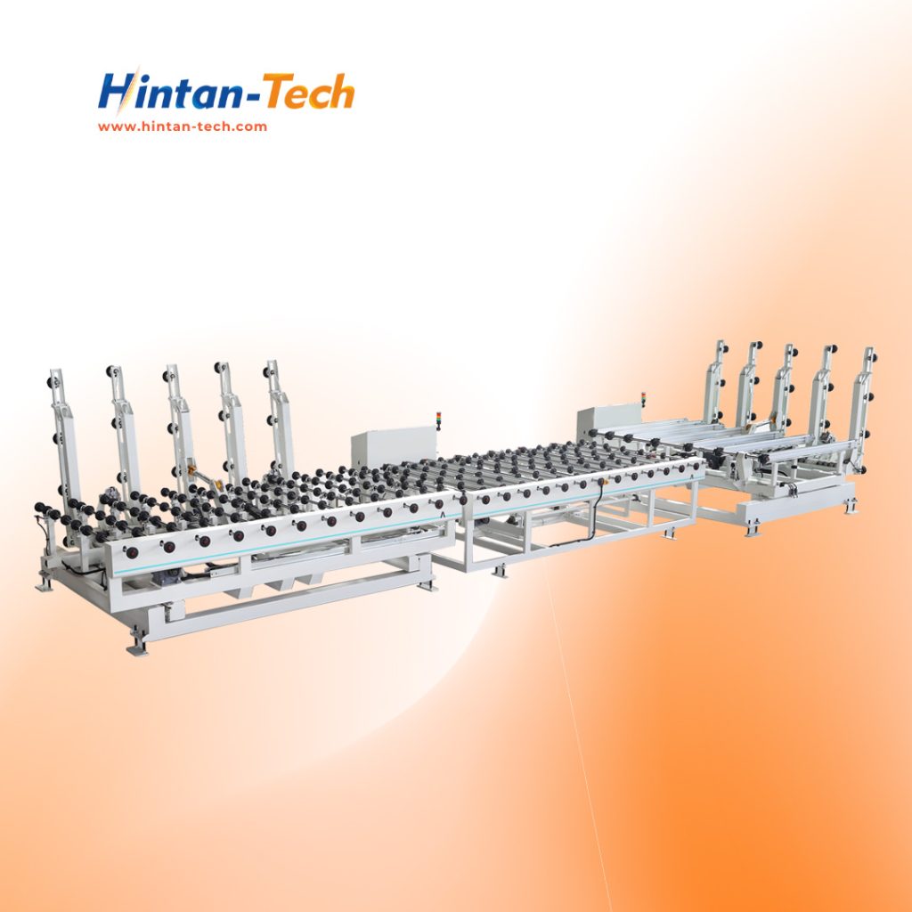 Glass Automatic Loading and Unloading Table with Robotic Automation