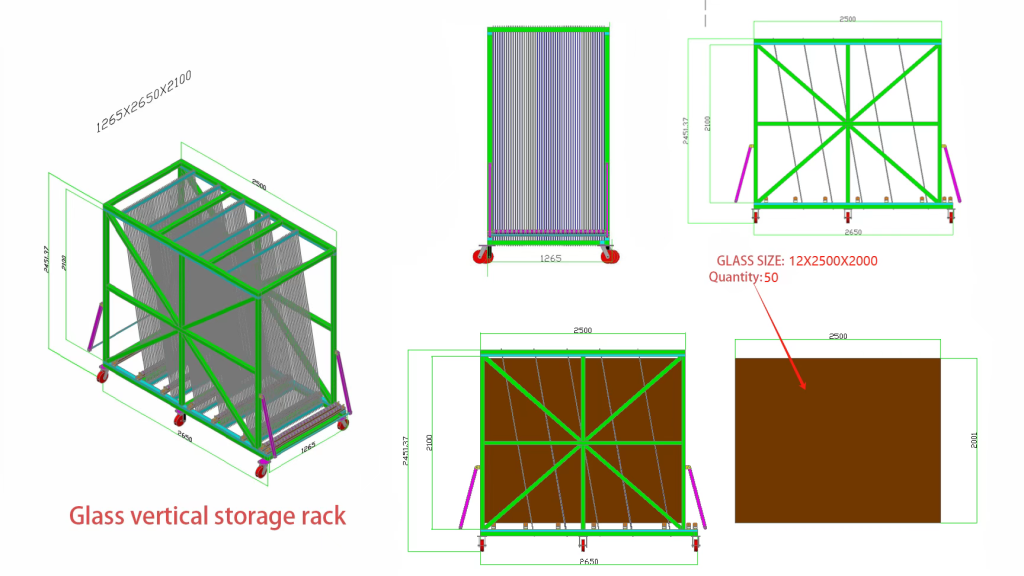 best glass harp trolleys for industrial automation