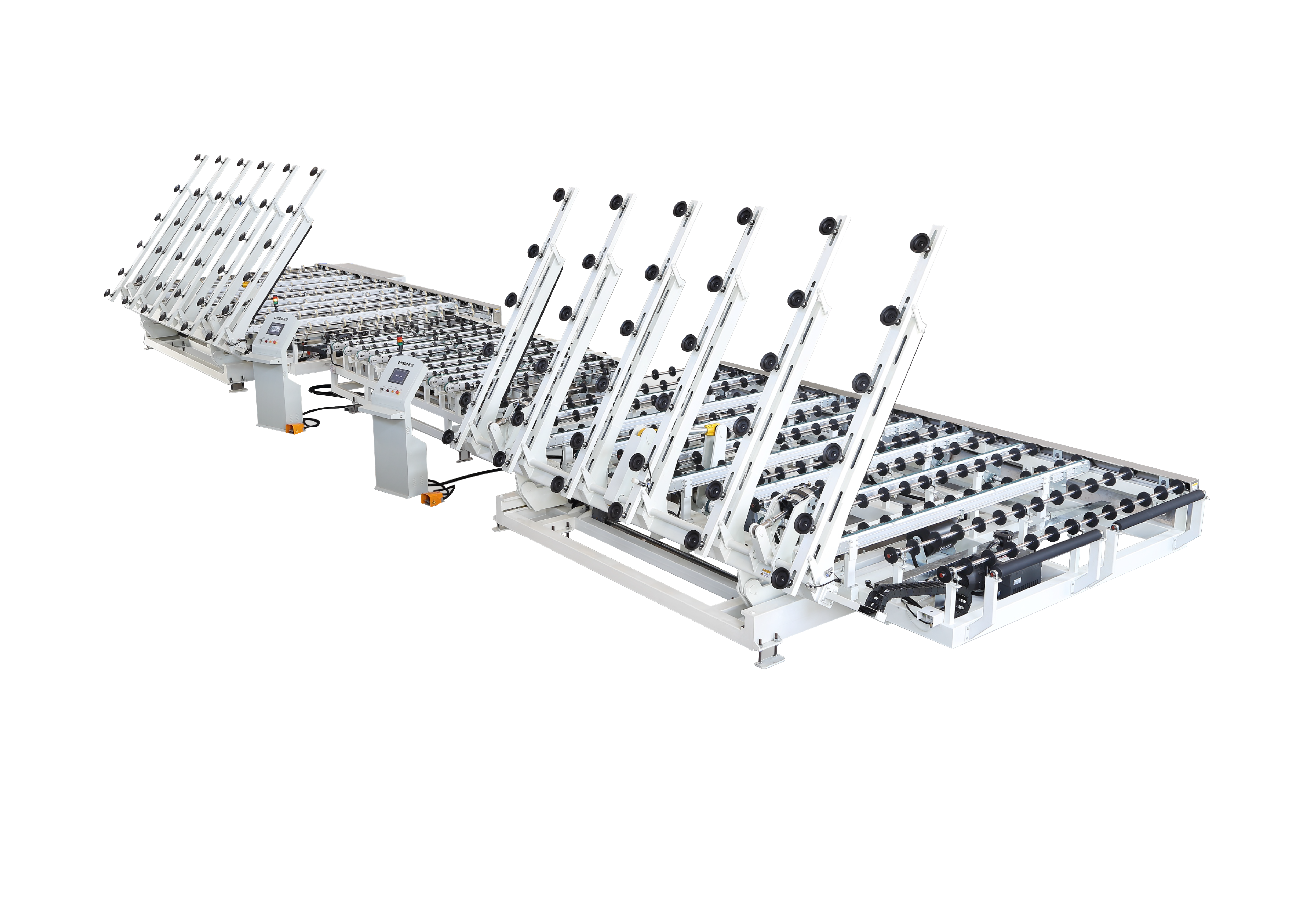 Glass Automatic Loading and Unloading Table with Robotic Automation